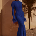 RAMONI MAXI DRESS - SAPPHIRE