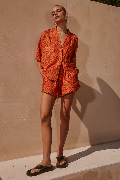 HAKUNA SHORT - ORANGE