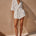 HAKUNA PLAIN SHORT - WHITE