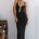 NORMANI MIDI DRESS - BLACK