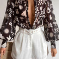 FLEETWOOD BLOUSE - COVE BLACK