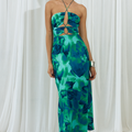Blossom Dress - Green Calista