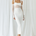 LAMOURA MIDI DRESS - WHITE
