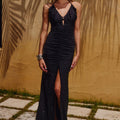 LILIANA MAXI DRESS - BLACK