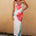 EMERA MIDI DRESS - RED FLOWER