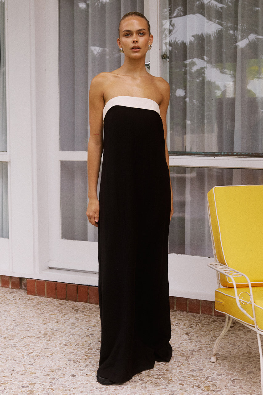 LYDIA MAXI DRESS - BLACK/SAND - WEBRESIZED_45_f8ac1f40-d809-49fe-b5dd-c85343d4e905