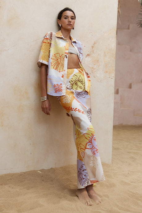 PALAMA MAXI SKIRT - PALAMA PRINT