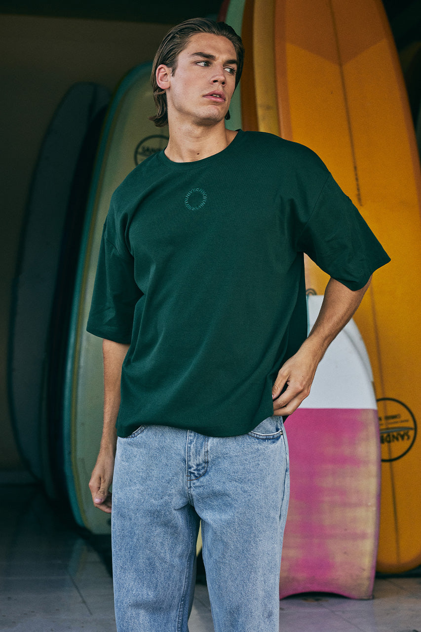 XANDER CLASSIC LOGO T-SHIRT - GREEN - XANDERCLASSICLOGOT-SHIRT-GREEN-1