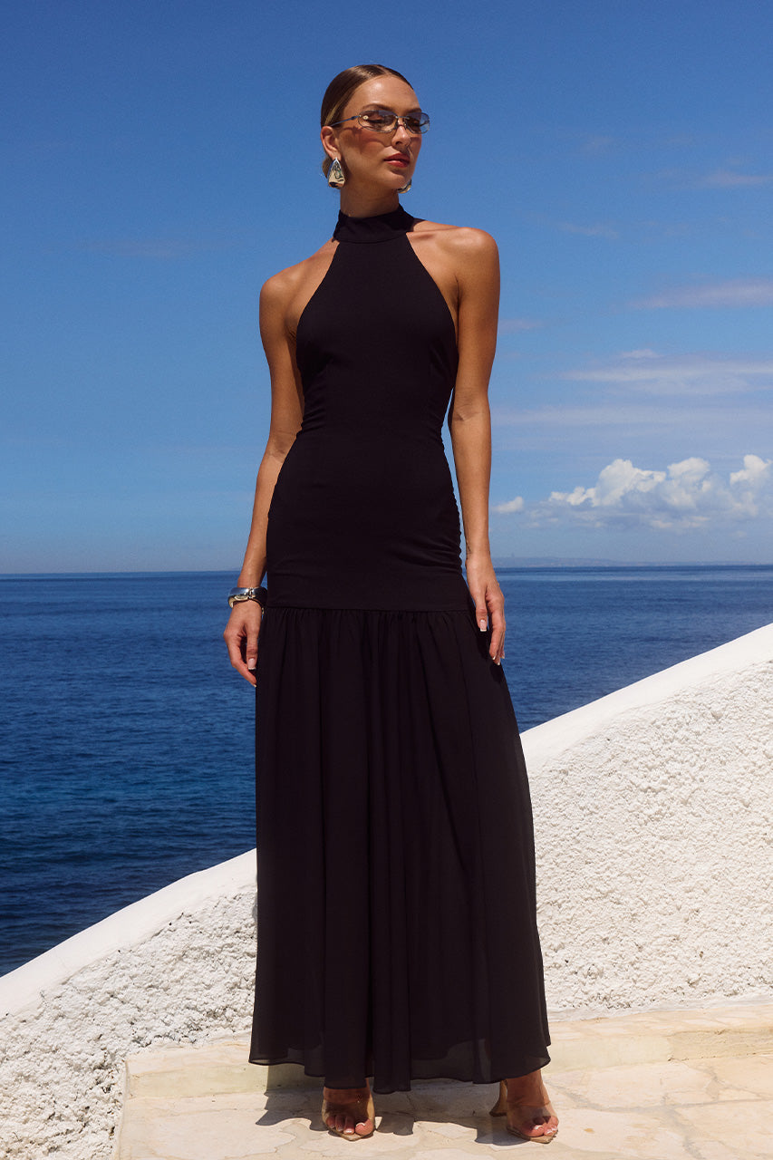 YAZMIN HALTER MAXI DRESS - BLACK XXL - YAZMINHALTERMAXIDRESSBLACK_6