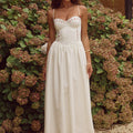 ZARITA MIDI DRESS - WHITE