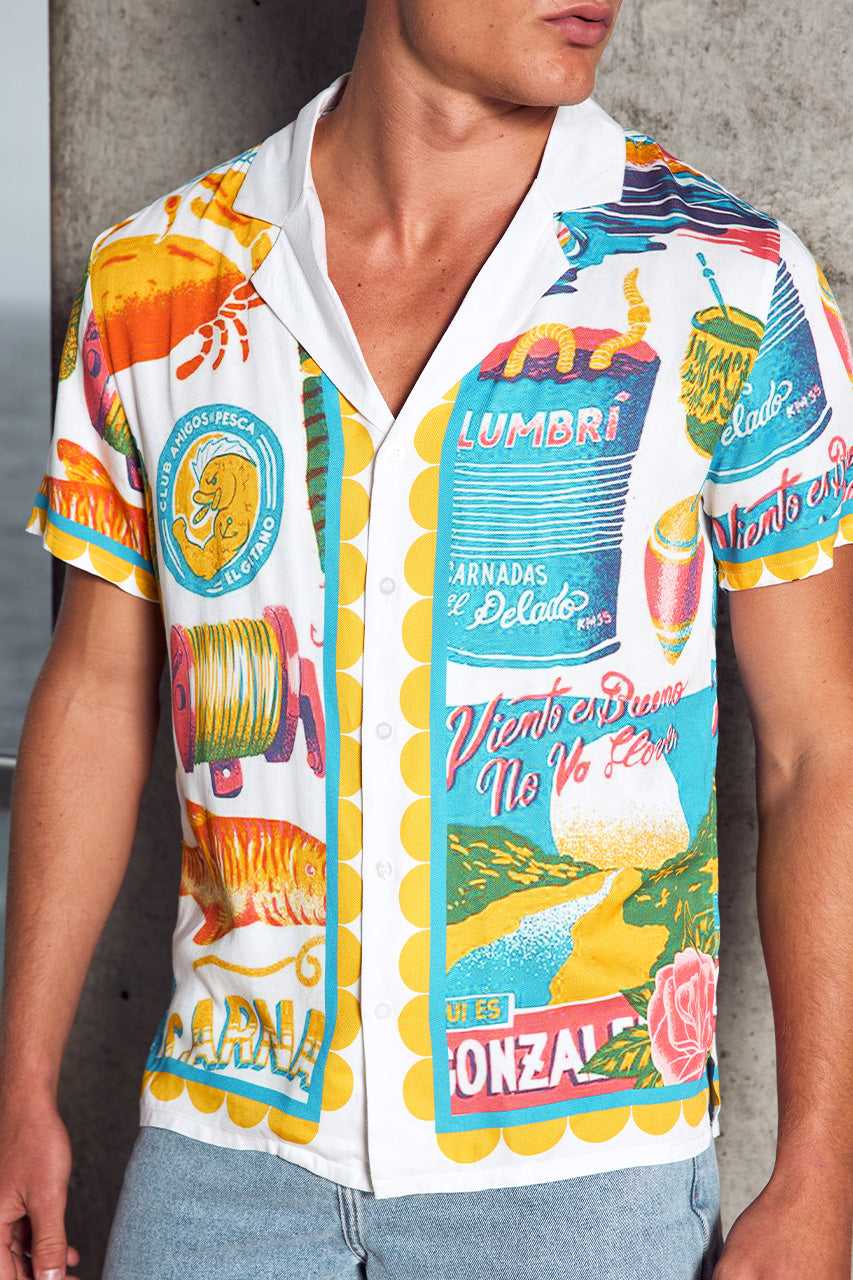 ZEKE SHORT SLEEVE SHIRT - ZEKE MANGO - ZEKE_SHORT_SLEEVE_SHIRT_-_ZEKE_MANGO-1