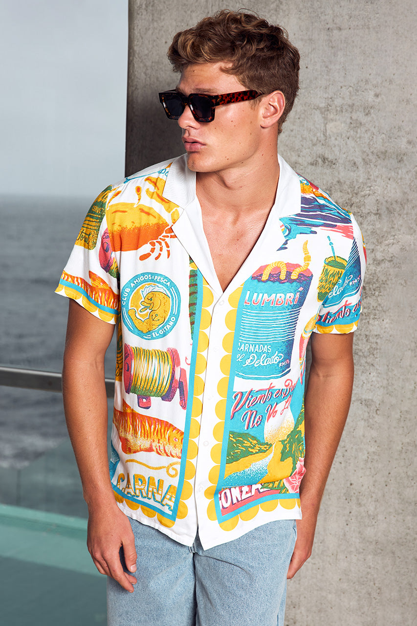 ZEKE SHORT SLEEVE SHIRT - ZEKE MANGO - ZEKE_SHORT_SLEEVE_SHIRT_-_ZEKE_MANGO-2