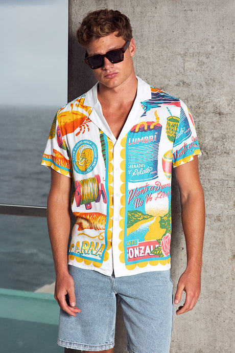 ZEKE SHORT SLEEVE SHIRT - ZEKE MANGO