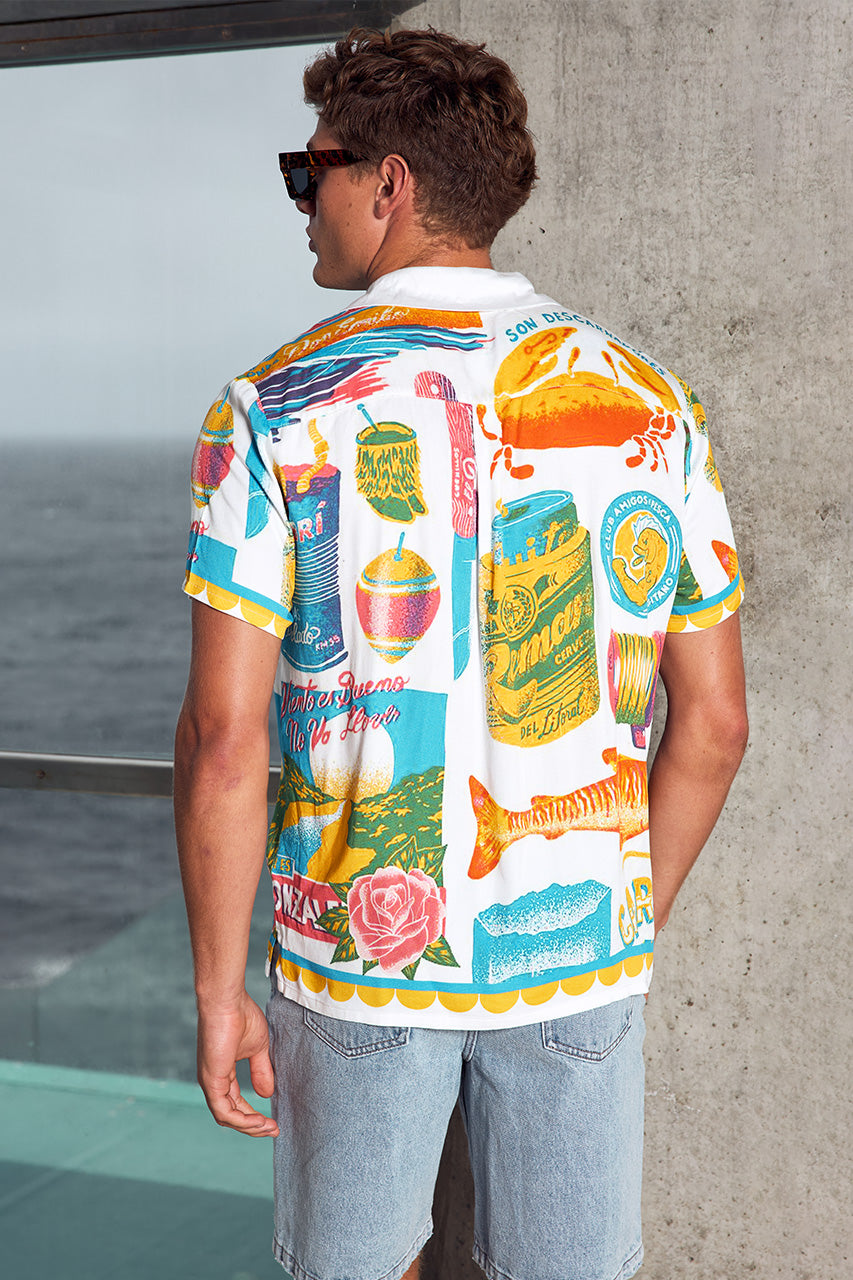 ZEKE SHORT SLEEVE SHIRT - ZEKE MANGO - ZEKE_SHORT_SLEEVE_SHIRT_-_ZEKE_MANGO