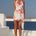 ZIA HALTER FAUX WRAP MINI DRESS - CELINA PINK