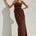 COMALIE MAXI SKIRT - CHOCOLATE