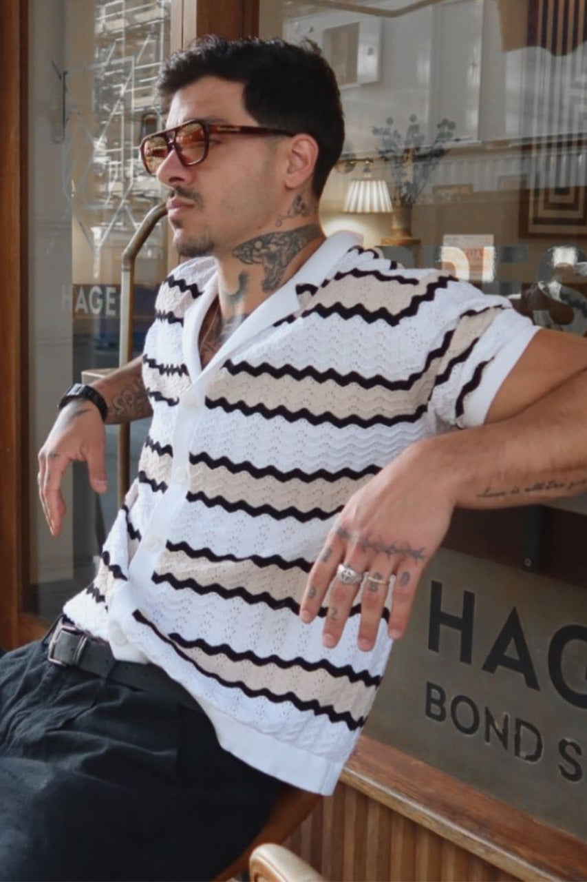 OTTO SHIRT - WHITE/SAND - juan.forgia-OttoShirt
