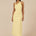 SAPHIRA LONG MIDI DRESS - LEMON