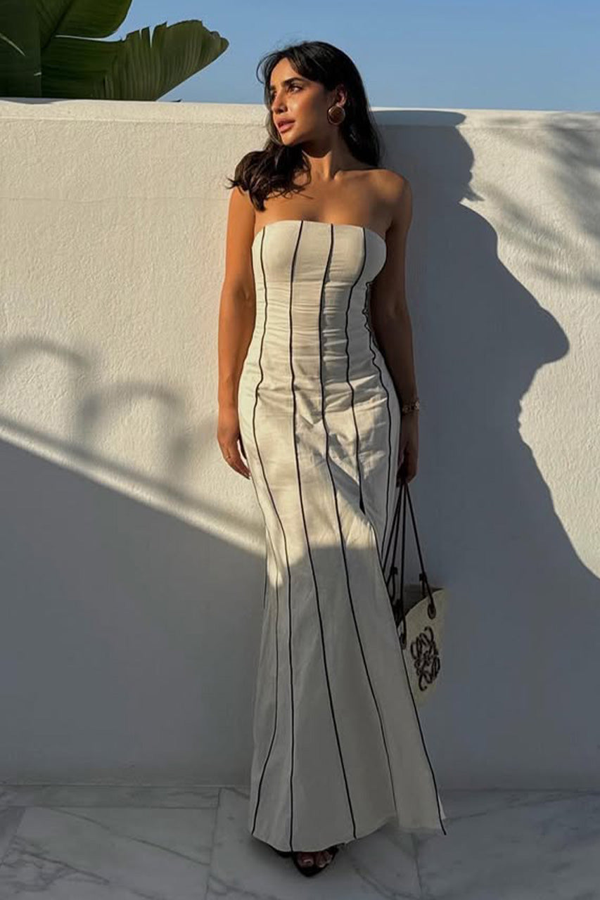 RAVELLO MAXI DRESS - CREAM - rabellejlaliravellomaxi3