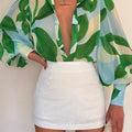 FLEETWOOD BLOUSE - AMOREE BLUE