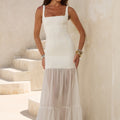 TAHLIA MAXI DRESS - WHITE