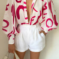 FLEETWOOD BLOUSE - YORK FUCHSIA