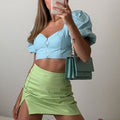 Yulia Top - Aqua