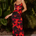 Kapri Slip Dress - Flame