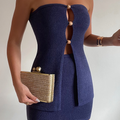 NELLIE MINI SKIRT - MIDNIGHT
