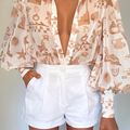 FLEETWOOD BLOUSE - COVE WHITE