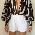 FLEETWOOD BLOUSE - YORK BLACK