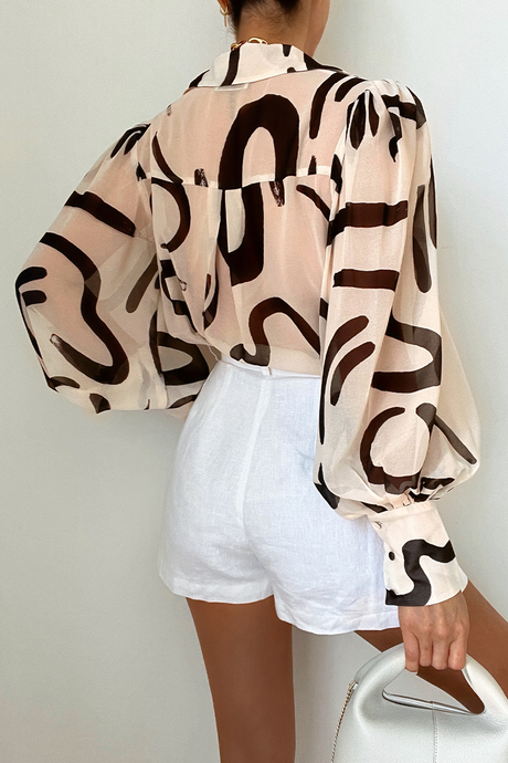 FLEETWOOD BLOUSE - YORK SAND