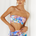 Salerno Crop - Purple Print