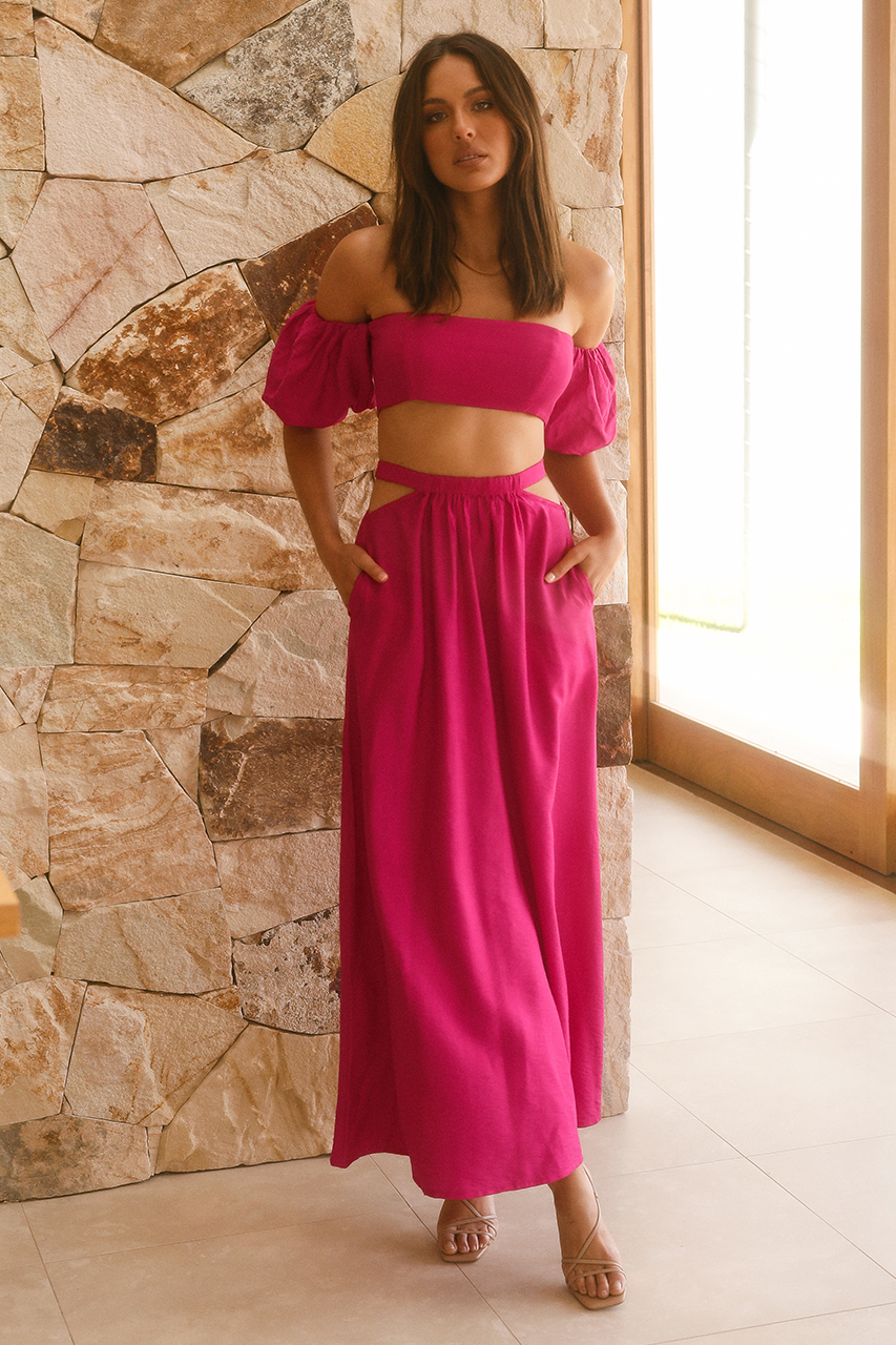 Jolie Top - Fuchsia - jolie_top_skirt_fuchsia