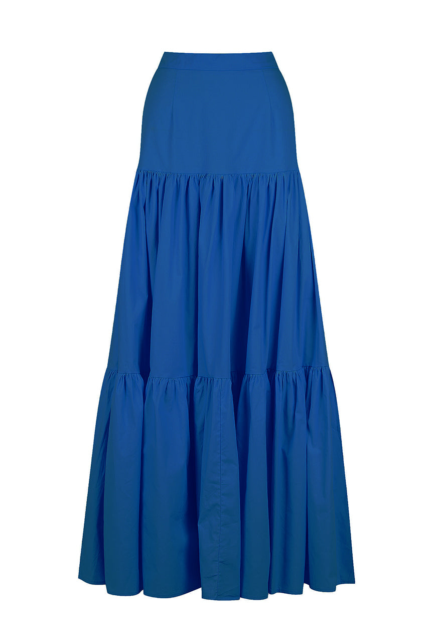 Ayla Maxi Skirt - Sapphire - regwe